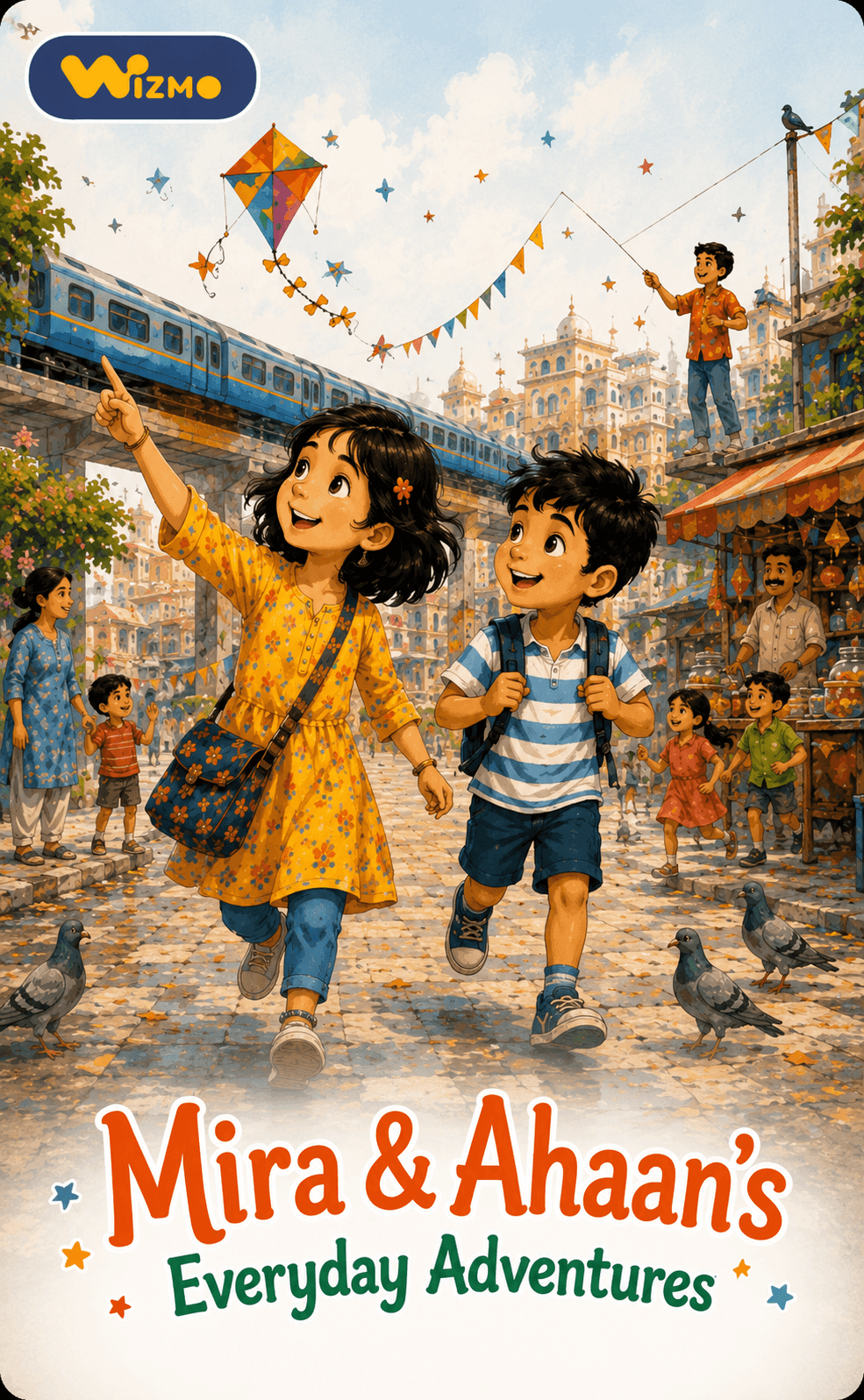 Mira and Ahaan's Everyday Adventure - Image 1